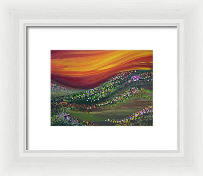 Ups and Downs - Framed Print