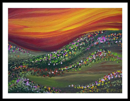 40" x 30" / Black / White