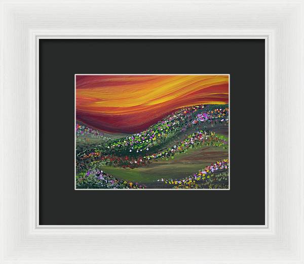 Ups and Downs - Framed Print