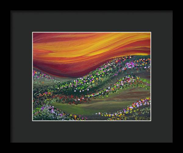 Ups and Downs - Framed Print