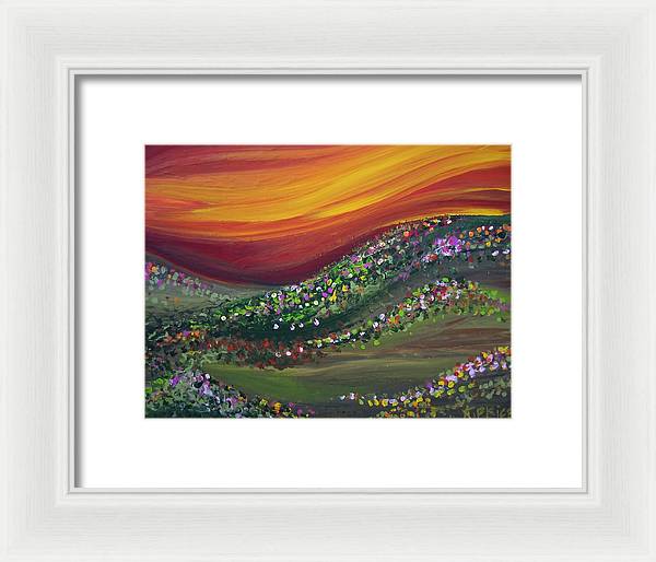 Ups and Downs - Framed Print