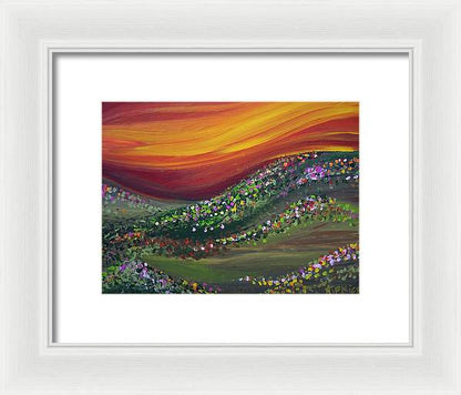 Ups and Downs - Framed Print