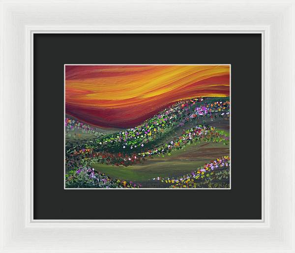 Ups and Downs - Framed Print