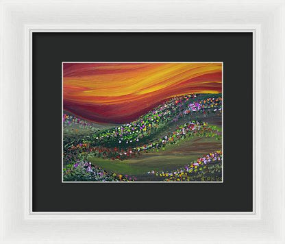 Ups and Downs - Framed Print