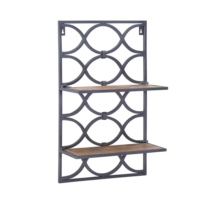 Wesson Nickel Wall Shelves