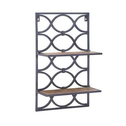 Wesson Nickel Wall Shelves