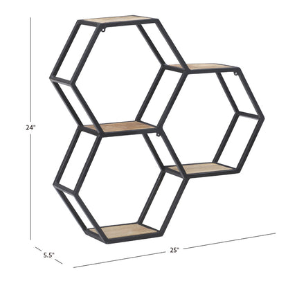 Willa Metal Wall Shelves