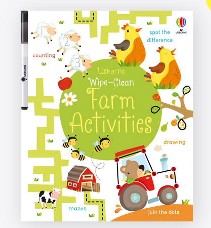 Wipe-Clean Farm Activities : Usborne